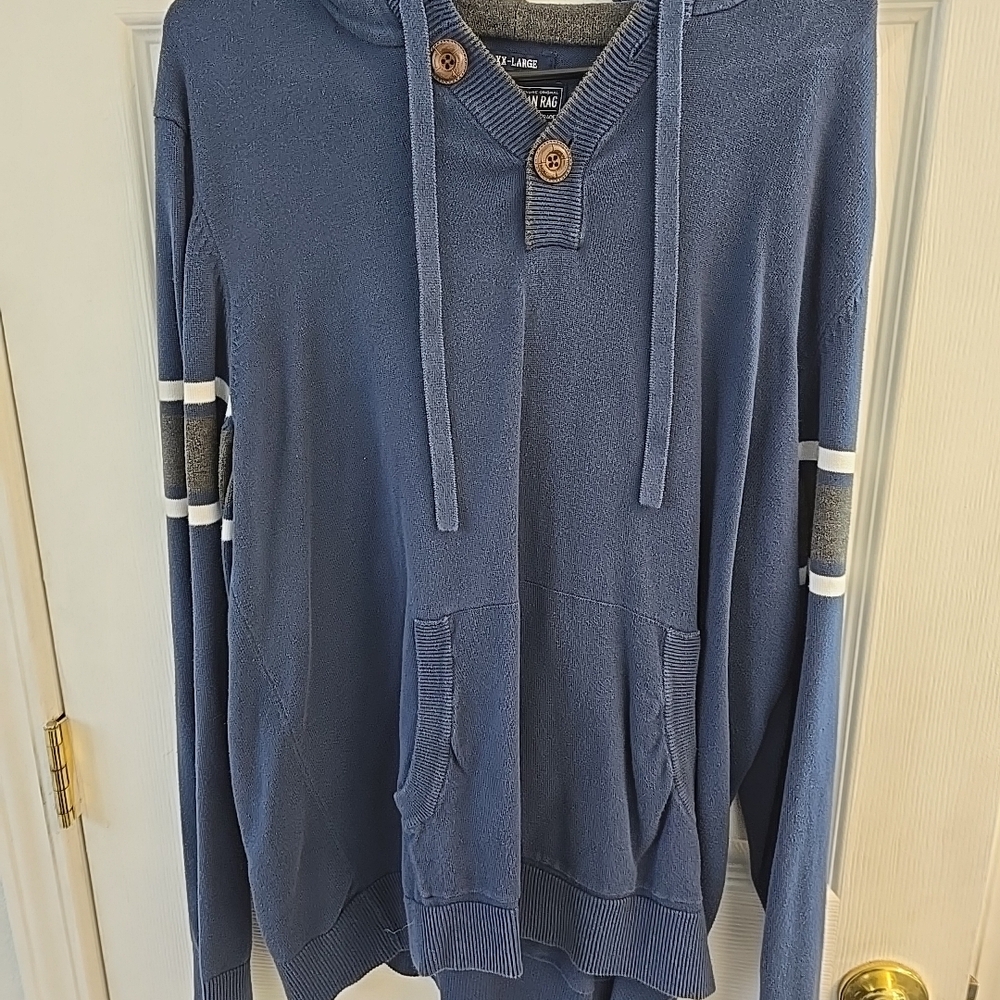 American Rag Blue and Gray Sweater